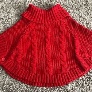 Carters knit pocho size 4T